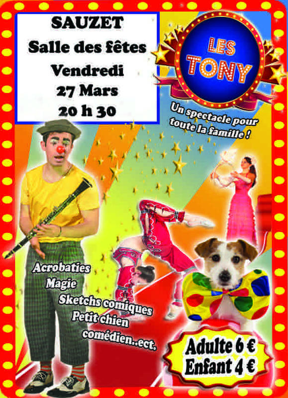 Spectacle "Les Tony"