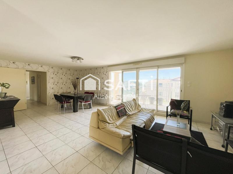 Appartement - 105 m² - 4 pièces