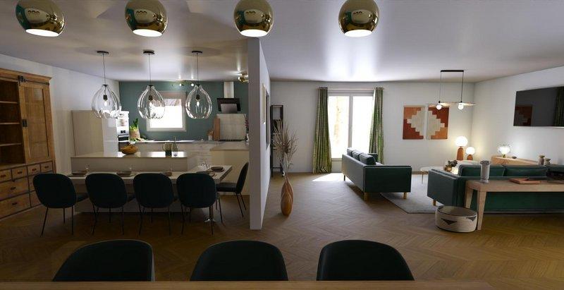 Appartement - 155 m² - 6 pièces