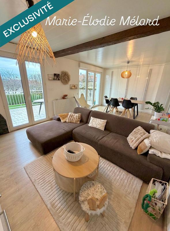 Maison - 85 m² - 5 pièces