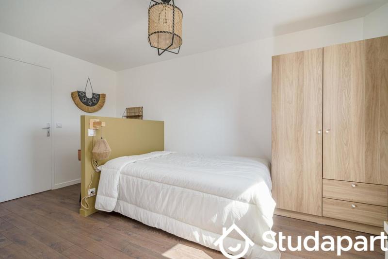 Chambre - 10 m² - 1 pièce