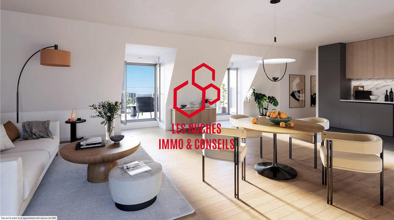 Appartement - 63 m² - 3 pièces