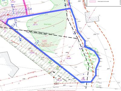 Terrain constructible - 1 241 m²