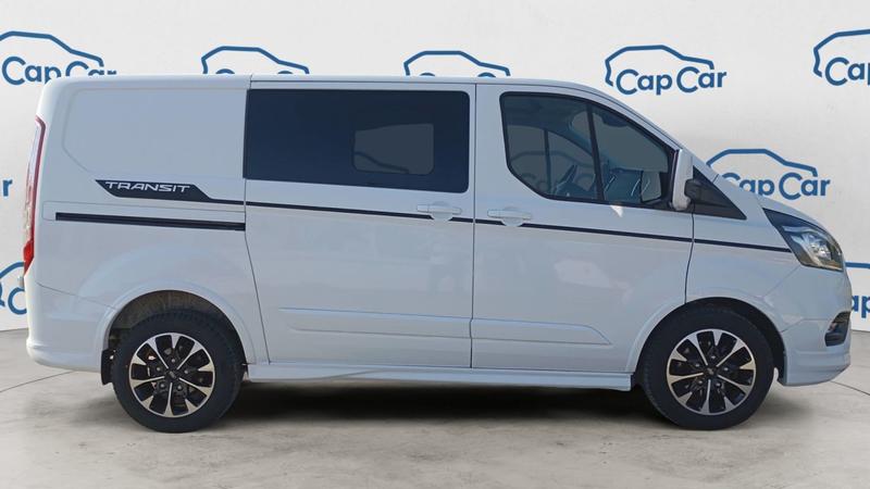Ford Transit Custom 2.0 Ecoblue 170 Bva8 Sport Cabine Approfondie - Automatique