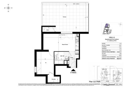 Appartement - 44 m² - 2 pièces