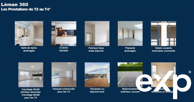 Appartement - 84 m² - 3 pièces