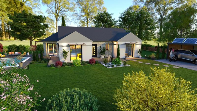 Maison - 90 m² - 4 pièces