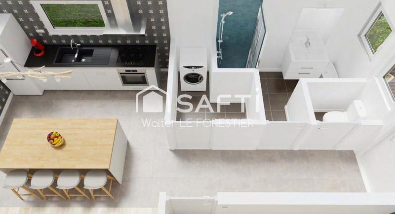 Maison - 92 m² - 4 pièces