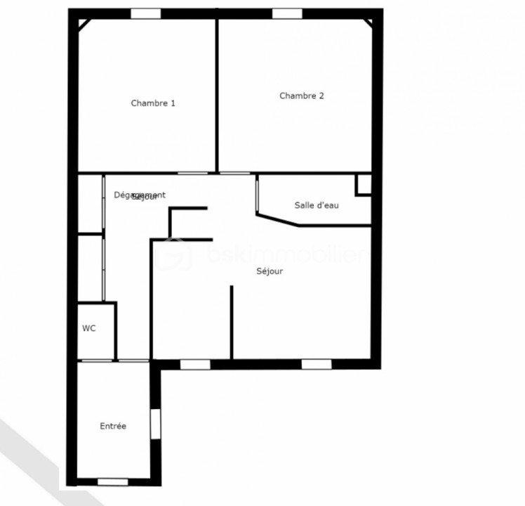 Appartement - 70 m² - 3 pièces