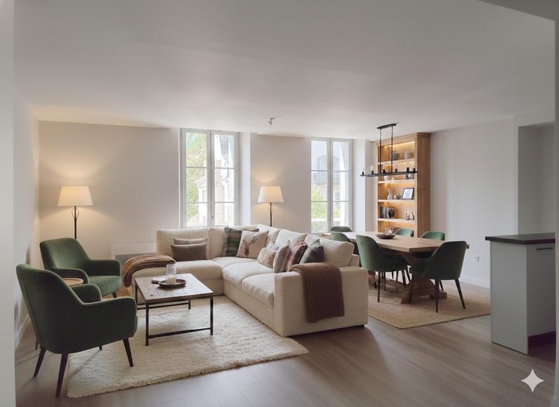 Appartement - 95 m² - 4 pièces