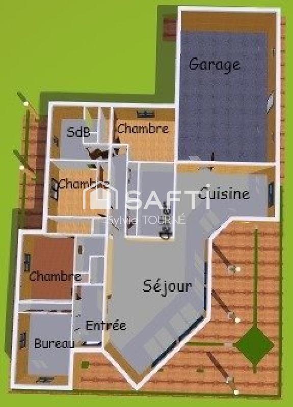 Maison - 177 m² - 6 pièces