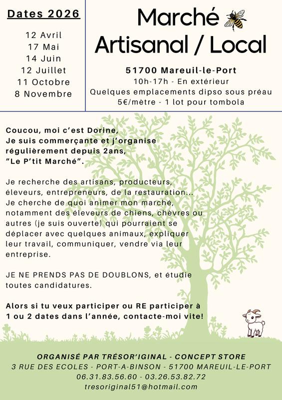 Marché Artisanal / Local