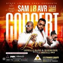 Oswald Band &amp; Harmonik en concert Live