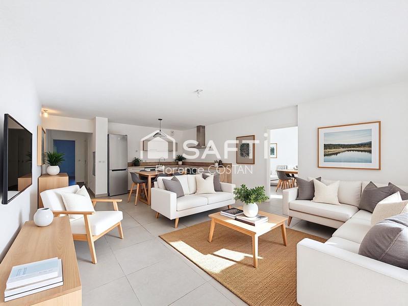 Appartement - 78 m² - 4 pièces