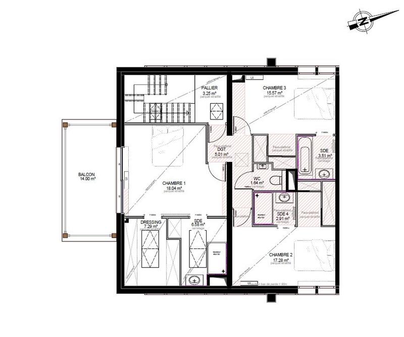 Maison d'architecte - 175 m² - 5 pièces