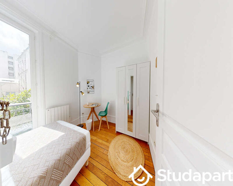 Chambre - 9 m² - 1 pièce