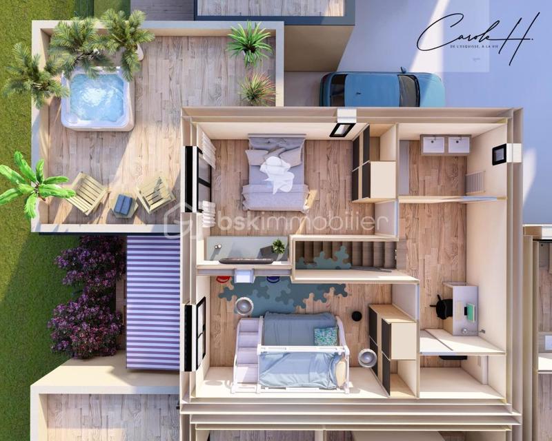 Maison - 81 m² - 3 pièces