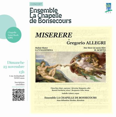 Concert - Miserere - Gregorio Allegri