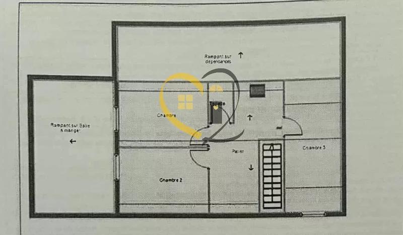 Maison de village - 90 m² - 4 pièces