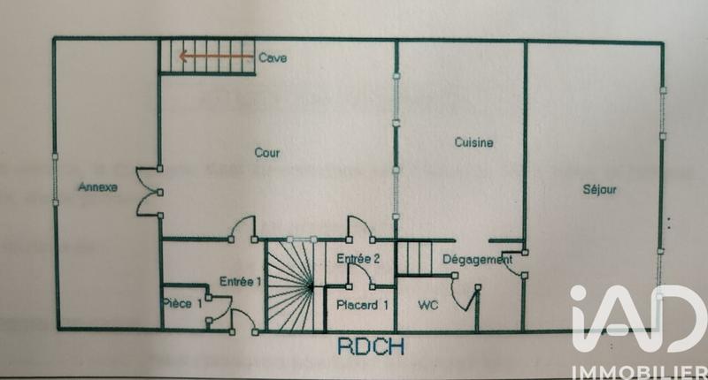 Maison - 122 m² - 7 pièces