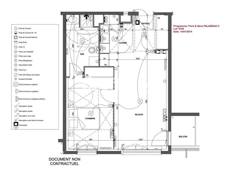 Appartement - 51 m² - 2 pièces