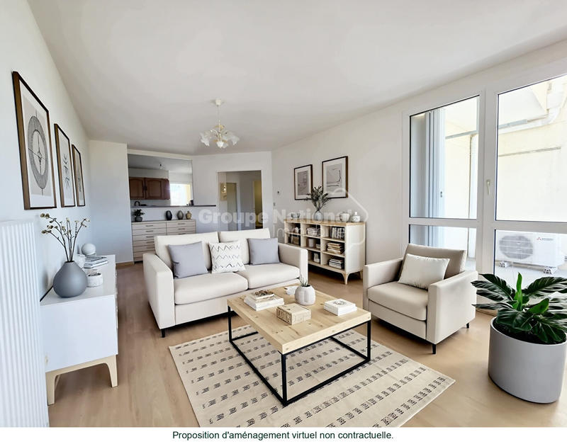 Appartement - 47 m² - 2 pièces