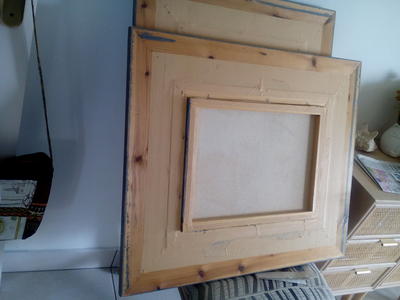 2 tableaux peinture sur toile