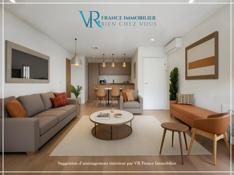 Appartement - 43 m² - 2 pièces