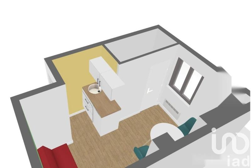 Appartement - 11 m² - 1 pièce