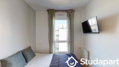 Chambre - 13 m² - 1 pièce