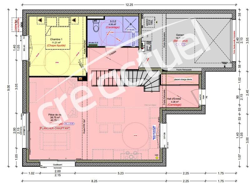 Maison - 122 m² - 6 pièces