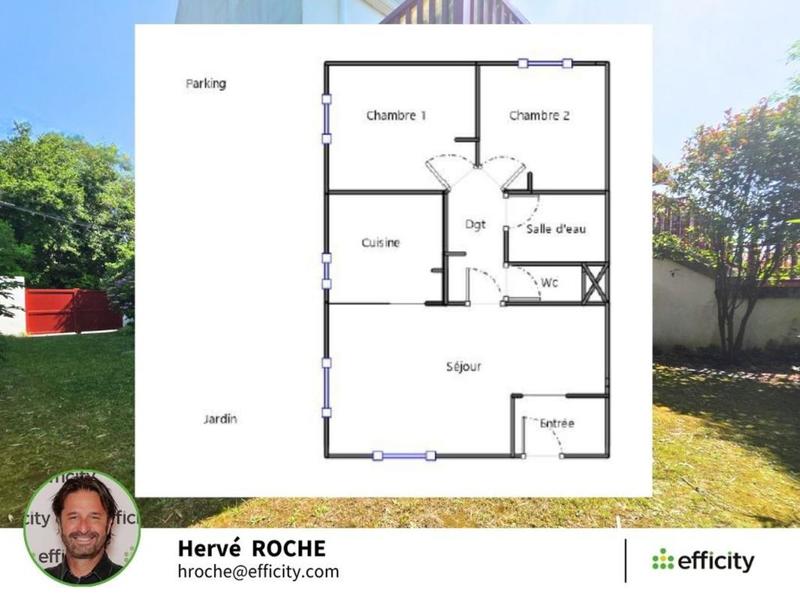 Appartement - 72 m² - 3 pièces