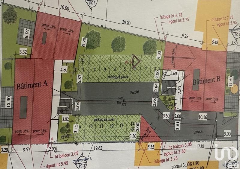 Appartement - 71 m² - 3 pièces