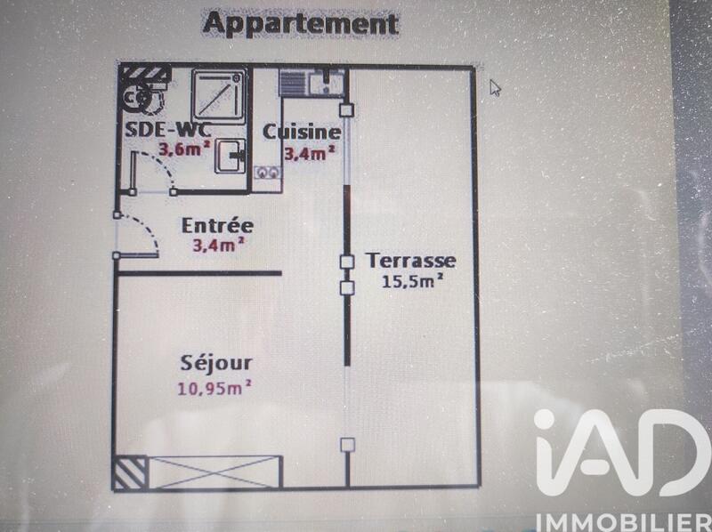 Appartement - 22 m² - 1 pièce