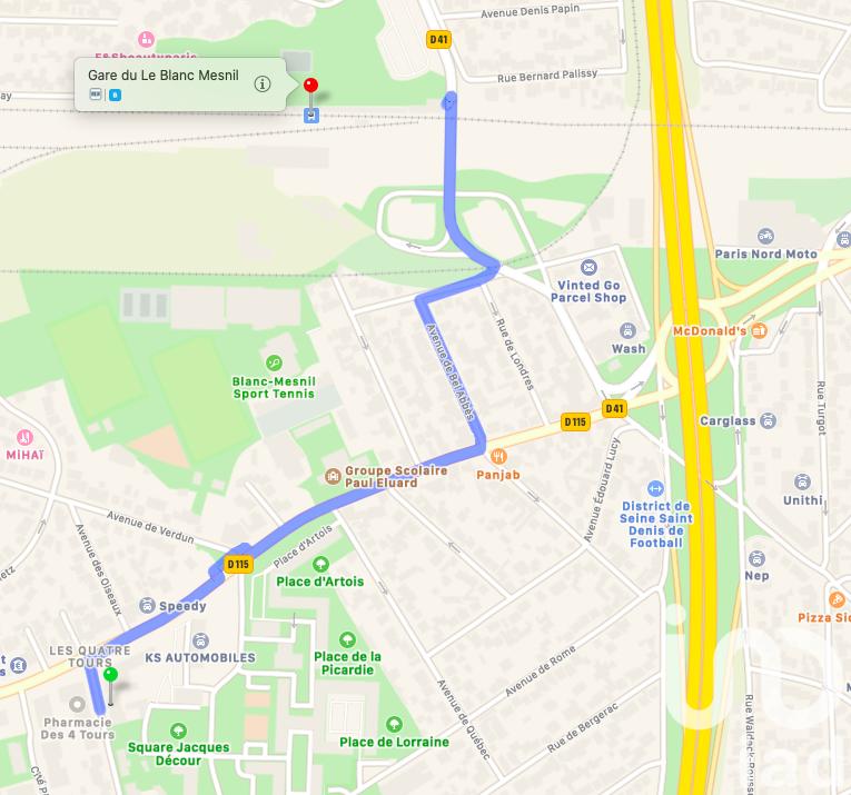 Appartement - 60 m² - 3 pièces