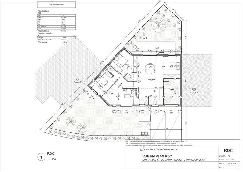 Villa - 98 m² - 5 pièces