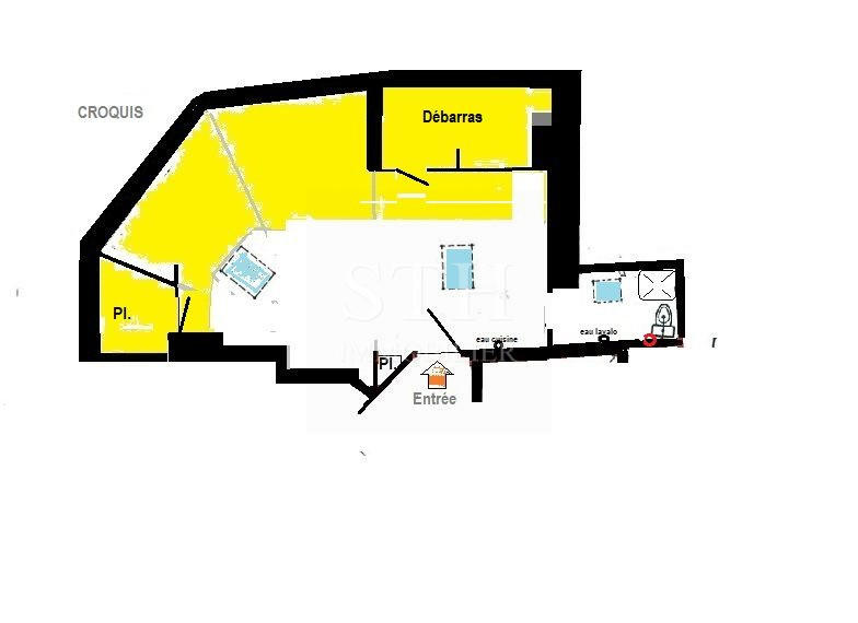 Appartement - 13 m² - 1 pièce