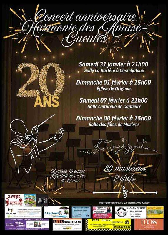 Concert anniversaire