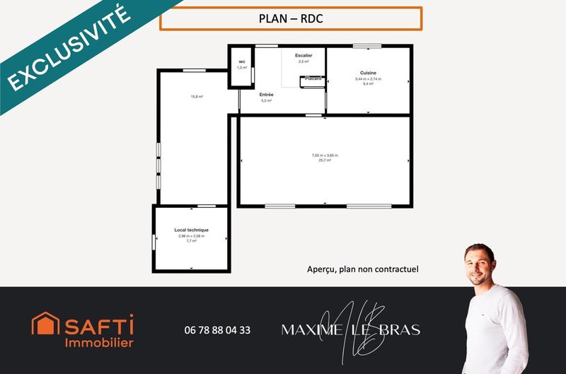 Maison - 98 m² - 5 pièces