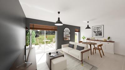 Appartement - 55 m² - 2 pièces