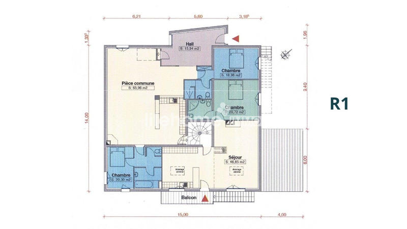 Châlet - 520 m² - 16 pièces
