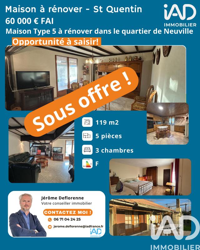 Maison - 119 m² - 4 pièces