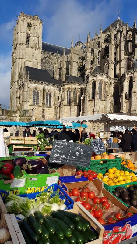 Marché des Jacobins - le Mans