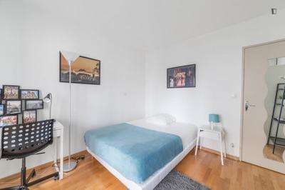 Chambre - 15 m² - 4 pièces