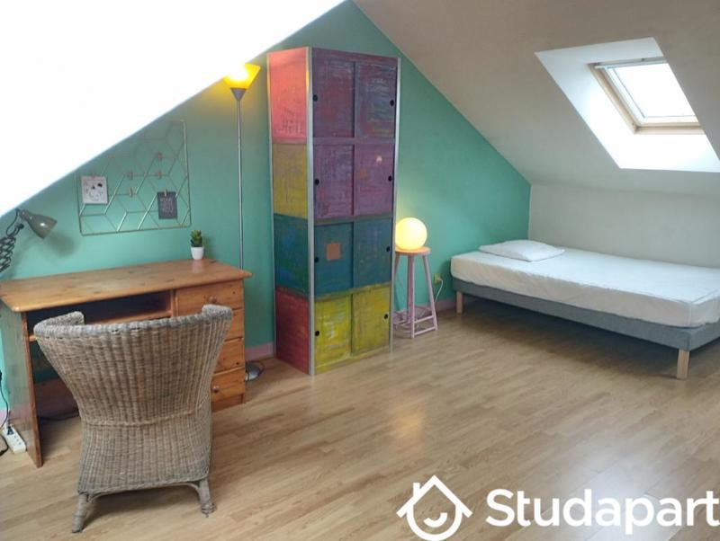 Chambre - 10 m² - 1 pièce