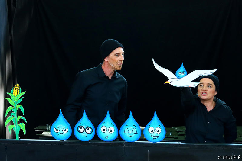 Spectacle : une vie de goutte.