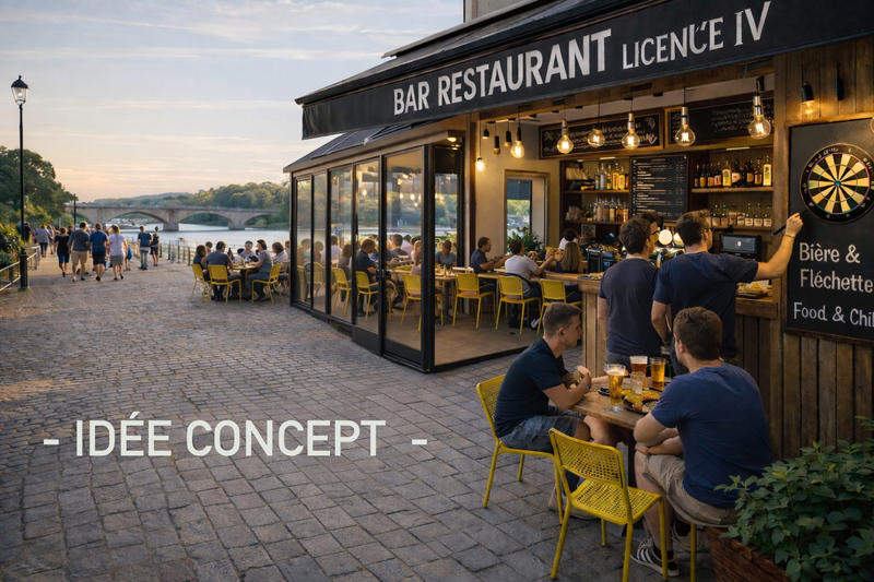 Fonds de commerce - Hôtellerie / Restauration - 139 m²