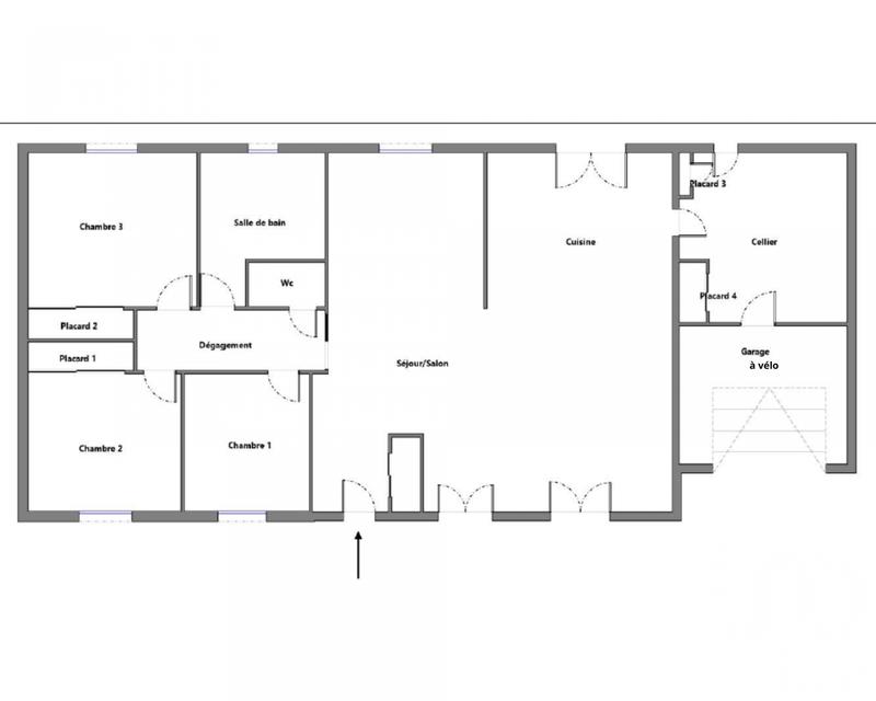 Maison - 103 m² - 4 pièces