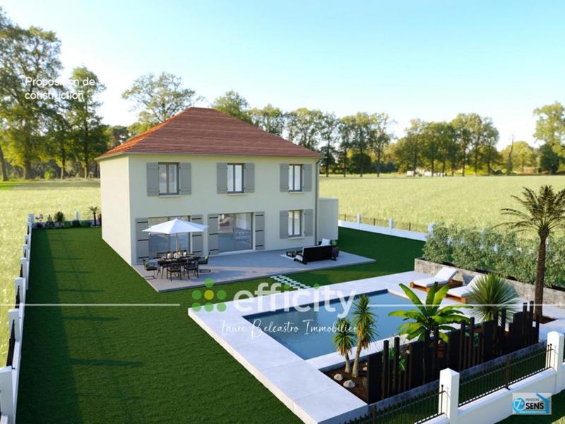 Terrain constructible - 1 058 m²