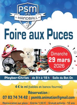 Foire aux puces psm hand-ball (27 ans)